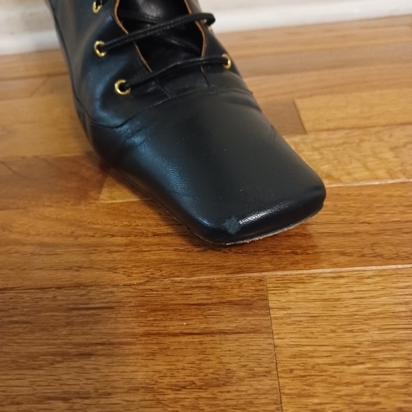 Manu Atelier Lace-up Leather Boots.    Sz 41/9.5 - Picture 6 of 11